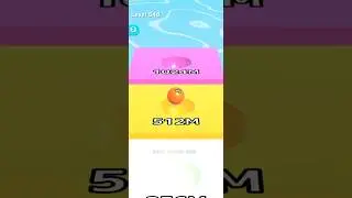 Ball Run Infinity Short | Orange 4️⃣ Ball Reaches Highest Tile 🌈🔥 #ballgameshub #cutiepie22yt