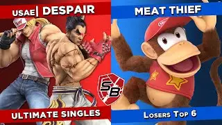 Shield Breaker 17 - Despair (Terry, Kazuya, Snake) Vs. Meat Thief (Diddy Kong)