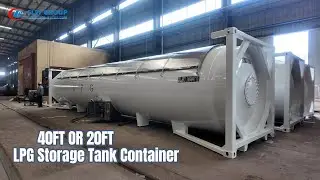 20FT/40FT LPG Filling Station LPG (Liquefied Petroleum Gas) Propane Storage Tank Container
