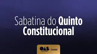 SABATINA DO QUINTO CONSTITUCIONAL