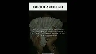 Quote by Warren Buffet 🚩🛐 || AWAKENINGU