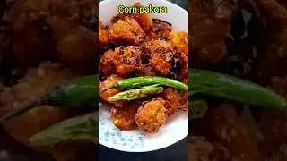 corn pakora 👌😋 #shortvideo #cornrecipe #cuisinehub #cooking