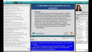Webinar: Negotiating Access for Humanitarian Protection