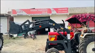 Eicher 242 power steering with front Loader | RJMT | fitting #tractor #eicher #eicher242