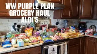 WW PURPLE PLAN| GROCERY HAUL| HEALTHY EATING
