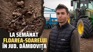 Start semanat floarea-soarelui in ferma Monteagro Invest, jud. Dambovita! #SECETA