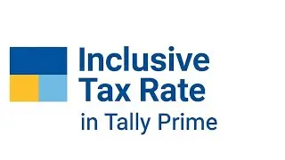 #inclusive tax rate in tally prime#tallyprimefullcourse#computer#trending#viral#  
