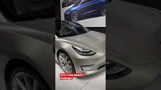 2016 Tesla Model 3 Prototype #shorts