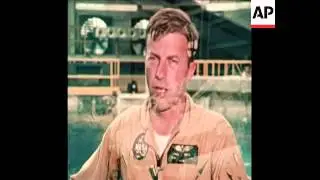 SYND 4-10-72  ASTRONAUTS PREPARE FOR SKYLAB