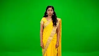 Owl 🦉 and woman green screen video 