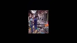Demolition Of Mandilas Market, Lagos Island after the fire outbreak : Men To Loose Billions.