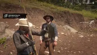 Я не знал, что с Кираном можно поймать легендарного синежаберника - Red Dead Redemption 2