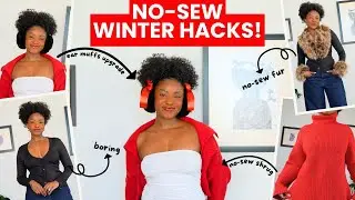 3 No-Sew Winter DIY Hacks to Upgrade Your Wardrobe ❄️✨