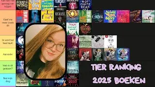 Ik ging de boeken die ik in 2025 gelezen heb tier ranken!