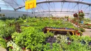 Visite ar&eacute;rienne du Centre jardinage Granby