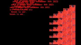 zolf @ hexen 9/11 visual/music mix