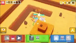 defeating (i dunno the name) boss level on pokemon quest