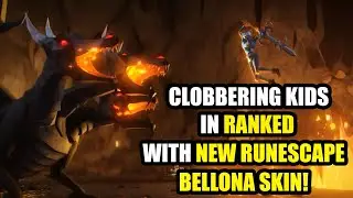 NEW RUNESCAPE BELLONA SKIN IN RANKED! (SMITE)