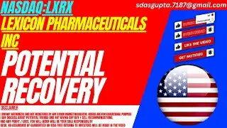 LXRX STOCK : POTENTIAL RECOVERY | LEXICON PHARMACEUTICALS STOCK