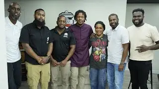 Creating Safe Spaces for Men | The Hub with Tameeka Castillo live at Jonny Cuttz Barbershop