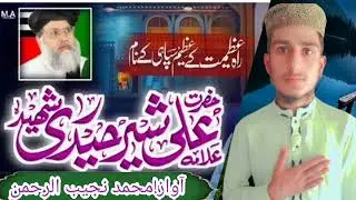 سچ دی پکار علی شیر حیدری new klam 2025 Muhammad najeeb ur rahman  new klam 2025
