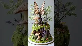 Enchanted Forest Cake 🎂✨: A Magical Culinary Creation
