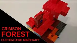 The Crimson Forest: Lego Minecraft MOC