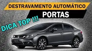 Honda Civic - Destravamento Automático - | Portas |