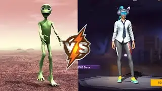 amitokosita alien dance vs free fire FFWS emote || garena free fire#cfx-zgaming