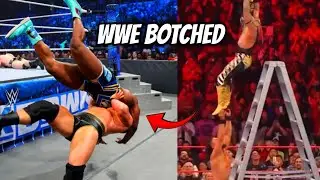 WWE Botched Matches #prowrestling #dektailhamhalik #wrestling