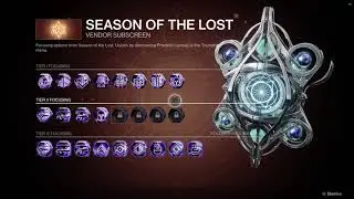 Destiny 2 - SotL Week #3 Drops Prismatic Recaster Dual Stat focusing with Ghost Mod - 1/2