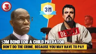 Judge Simpson Presides Over SHOCKING $3M Bond Hearing for Child Predator Pt. 3