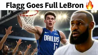 Mavericks&rsquo; Cooper Flagg Goes Full LeBron James in 2nd NBA Game | Mr. Leo Sports News