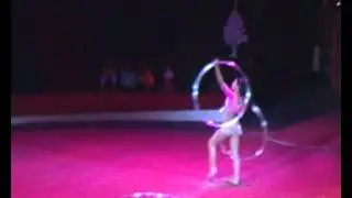 Голубова ксения Игра с обручами Арлекин Запорожье
