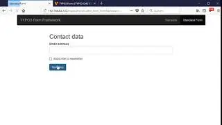Example for Conditional Variants within the TYPO3 Form Framework