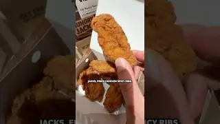 Hungry Jack's Fried Chicken Ribs #fastfood #australia #burgerking #review #crispy #chickenwings #yum
