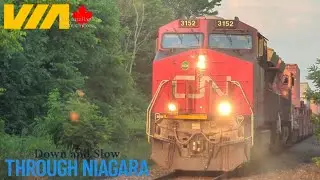 SingleClip | CN A422 Down and Slow Through Niagara Falls 