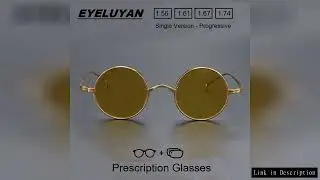EYELUYAN Night Vision Optical Eyelgasses Polarized Driving Prescription Glasses Custom Myopia Hypero