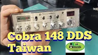 Preparação com kit DDS no Cobra 148 GTL Taiwan com echo turbo digital radio do Sr. Agrinaldo