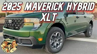 2025 FORD MAVERICK XLT HYBRID - 42MPG, ERUPTION GREEN, TECH PACKED & AFFORDABLE!