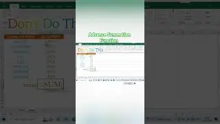DataEntrytips|Advance Summation Function|Advance Formula tricks in excel|job interview tips in excel