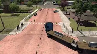 ATS  driving academic Double Trailer Handling3-5 Final Exam