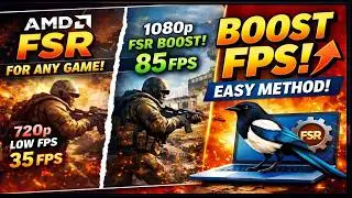 How to Enable AMD FSR in Any Game on Windows (Using Magpie) &ndash; Boost FPS Instantly!