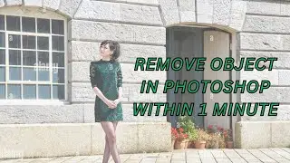 Remove object in photoshop||remove object||photoshop tutorial||photoshop trick