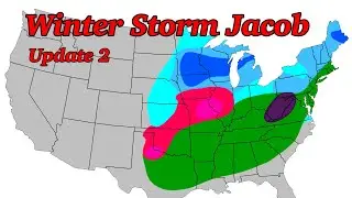 Winter Storm Jacob Forecast Update