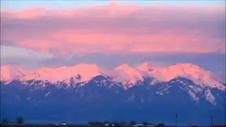 Mt  Blanca sunset 04/07/2014
