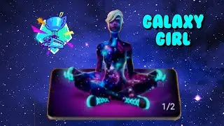 NEW GALAXY GIRL SKIN *REVEALED* in Fortnite Galaxy Cup - Female Galaxy Skin
