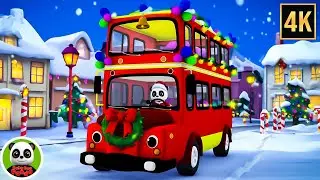 Christmas Ride Wheels on the Bus Carols & Song for Kids