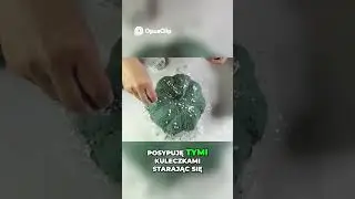 Dekoracja Dyni  Powertex Tworzę Organiczny Kształt z Kuleczkami!