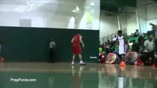 MOKAN Elite 2015 G Casey Teson Hits 10 3's against Team Takeover at Nike EYBL Virginia